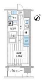 プレミスト月島 4階 間取り図