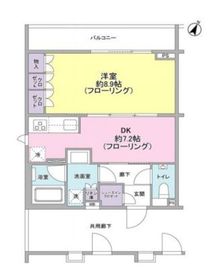 レジデンシャルスター白山シーズンテラス 3階 間取り図