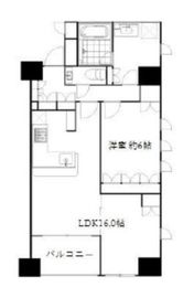 ブリリア銀座id 9階 間取り図