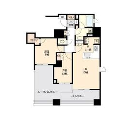 ガーデングラス御茶ノ水 13階 間取り図