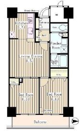 イーストコア曳舟一番館 6階 間取り図