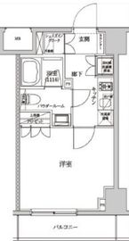 セジョリ墨田両国 5階 間取り図