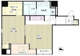 レオーネ三越前 502 間取り図