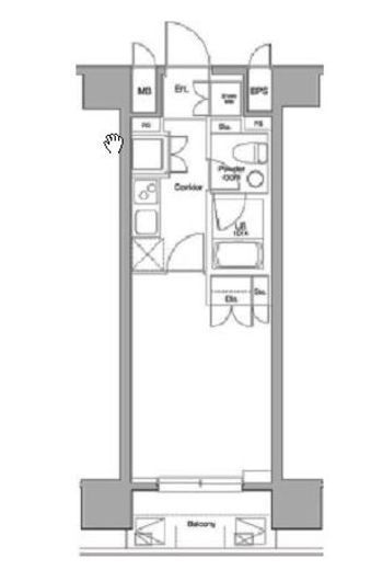 セジョリ御茶ノ水2 4階 間取り図