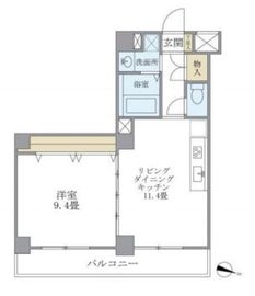 スターハイム 501 間取り図