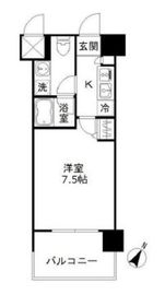 フォレシティ豊洲 508 間取り図