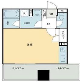 アリビオ九段 802 間取り図