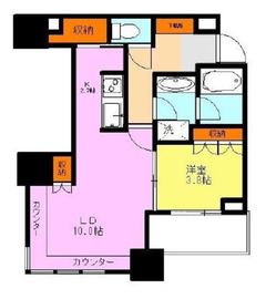 ザ・ヒルトップタワー高輪台 12階 間取り図