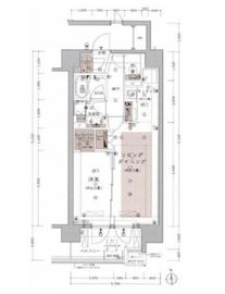 ベリスタ神楽坂 10階 間取り図