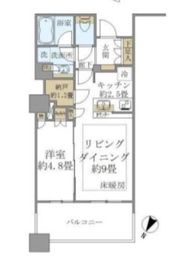 ブリリア有明スカイタワー 11階 間取り図