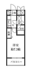 HF東新宿レジデンス 202 間取り図