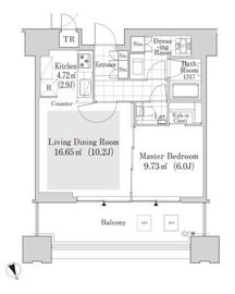 大崎ガーデンレジデンス 2210 間取り図