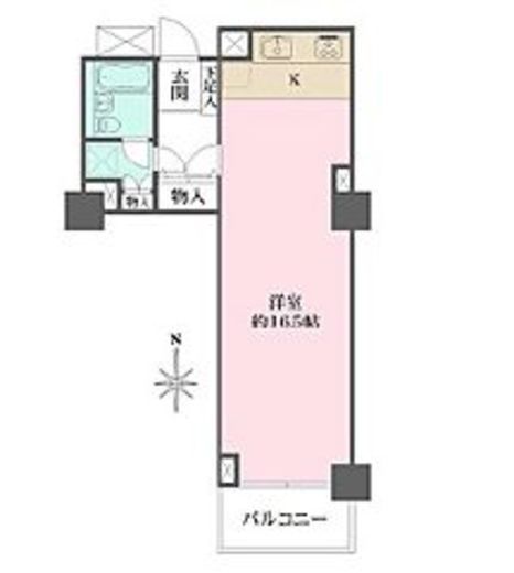 アイタウン・レピア 4階 間取り図