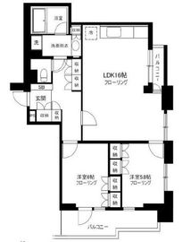 パークハウス楠郷臺 2階 間取り図