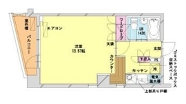 HF八丁堀レジデンス2 303 間取り図