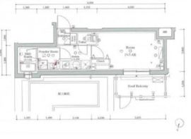 スカイコートグランメゾン御殿山 313 間取り図