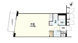 エスポワール渋谷松濤 2階 間取り図