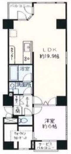 ミュゼ表参道 5階 間取り図
