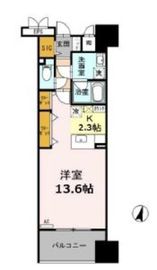 ロイヤルパークスシーサー南千住 404 間取り図