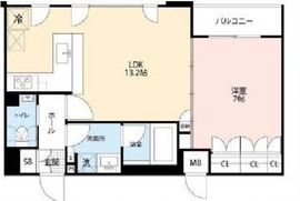 ラヴォーグ南青山 10階 間取り図