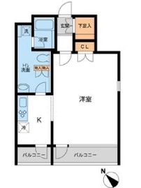 FLEG赤坂 501 間取り図