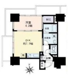 フェニックス西参道タワー 4階 間取り図
