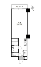 ヴィラージュ南青山 3階 間取り図