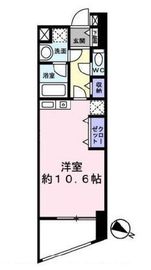 カームコート白金高輪 403 間取り図