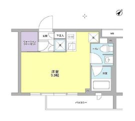 スタイリオ中延2ウエスト 108 間取り図