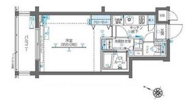 ZOOM北新宿 3階 間取り図