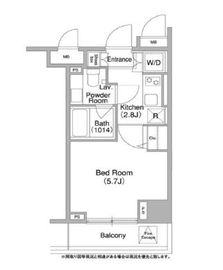 コンフォリア両国DEUX 407 間取り図