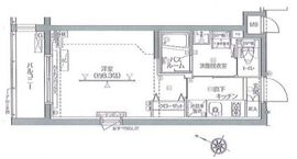 ZOOM北新宿 2階 間取り図