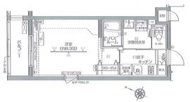 ZOOM北新宿 3階 間取り図