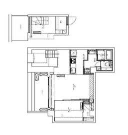 ミリアレジデンス南麻布 603 間取り図