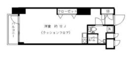 ウィスタリア元麻布 1階 間取り図