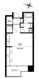 グランドテラス新宿 2階 間取り図