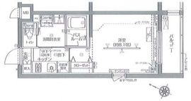 ZOOM北新宿 3階 間取り図