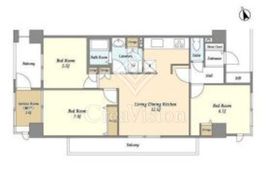 アーバンライフ目白駅前 1-601 間取り図