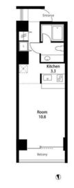 ケイズプレイス 702 間取り図