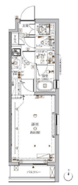 クレイシア目黒都立大学 3階 間取り図