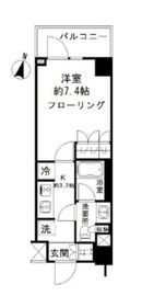 パークリュクス清澄白河 2階 間取り図