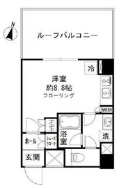 パークリュクス清澄白河 7階 間取り図