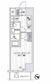 プライマル五反田 703 間取り図