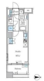 パークキューブ亀戸 311 間取り図