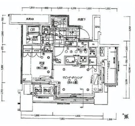 ローレルアイ恵比寿ピアース 6階 間取り図