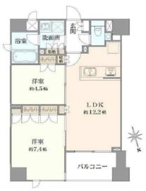 レゾンアレグレ 10階 間取り図