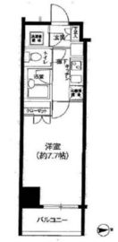 アイムズ芝大門 2階 間取り図