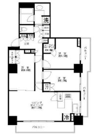 アリビオーレ神楽坂シティタワー 8階 間取り図