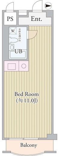 パークグレース新宿 310 間取り図