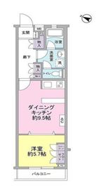 ケイトガーデン 303 間取り図